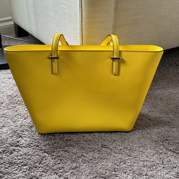 Kate spade bright yellow tote - Picture 3 of 7